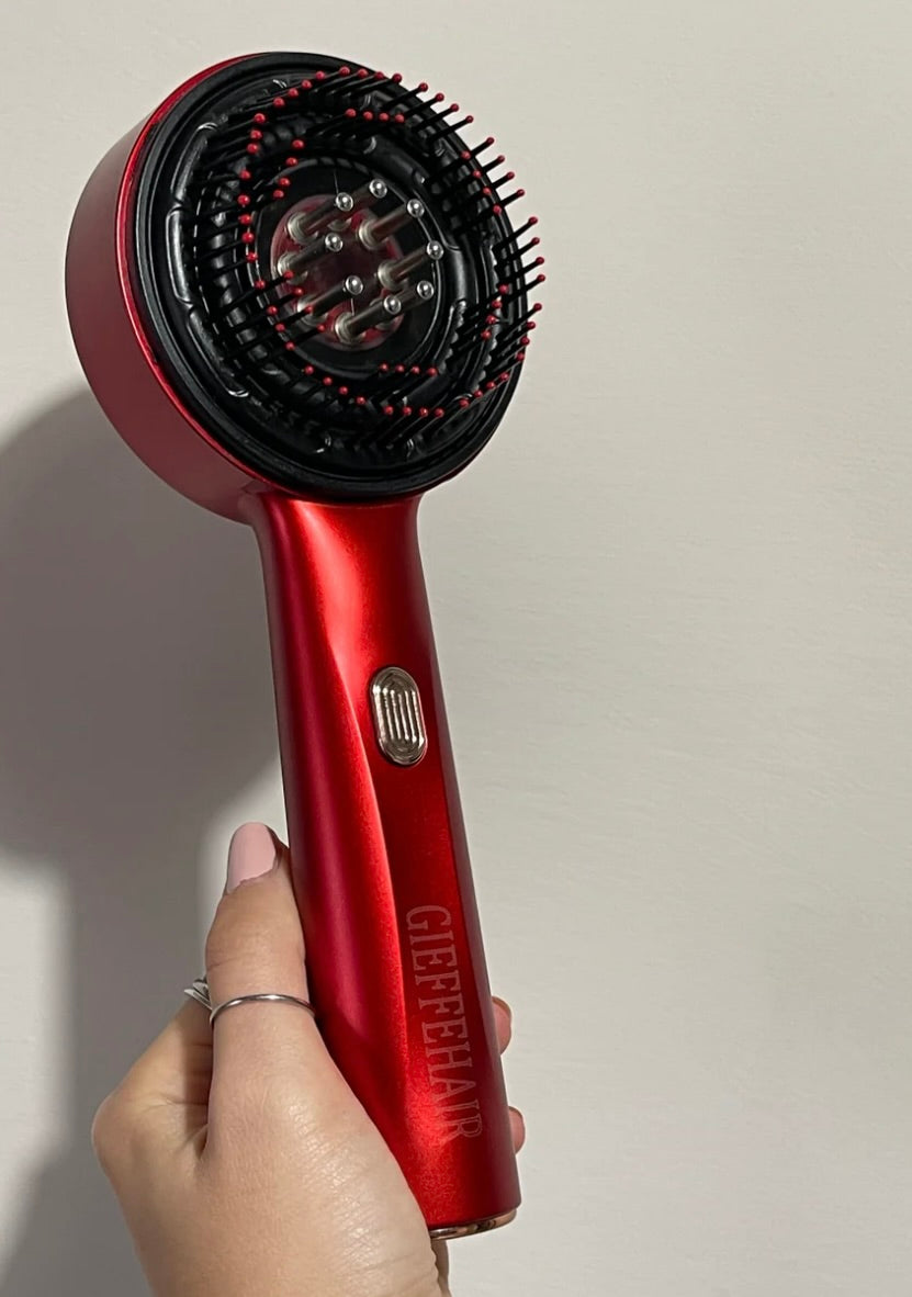 HairZen™ Pettine Massaggiante con Luce Rossa